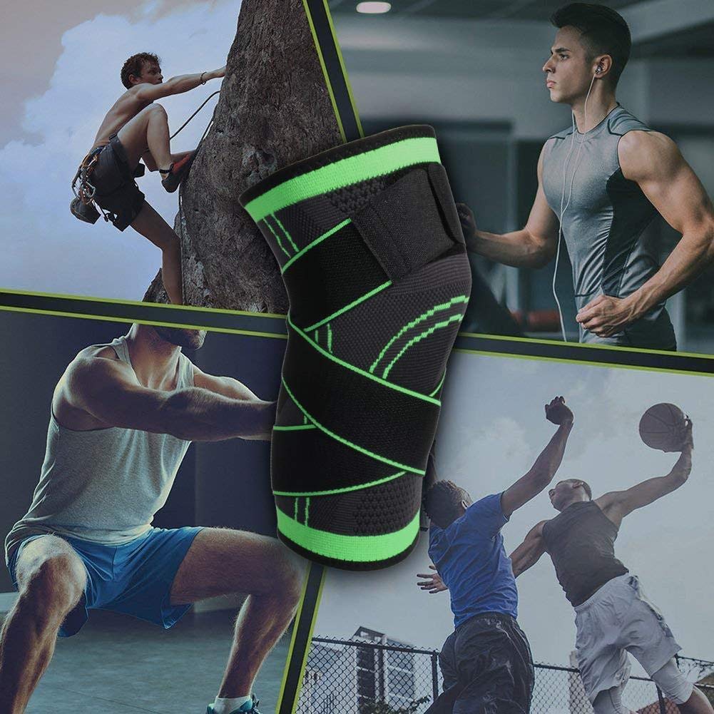 Buy now Knee Braces for Knee Pain, 1 Pack Knee Compression Sleeve, Knee Support for Sports Workout Weightlifting Basketball, Knee Sleeve for Joint Pain and Arthritis Relief at indiglob india