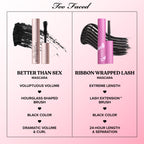 Buy now Too Faced Storybook Lashes Travel Size Mascara Set | Better Than Sex + Ribbon Wrapped Lash Tubing Mini Mascara Gift Set at indiglob india