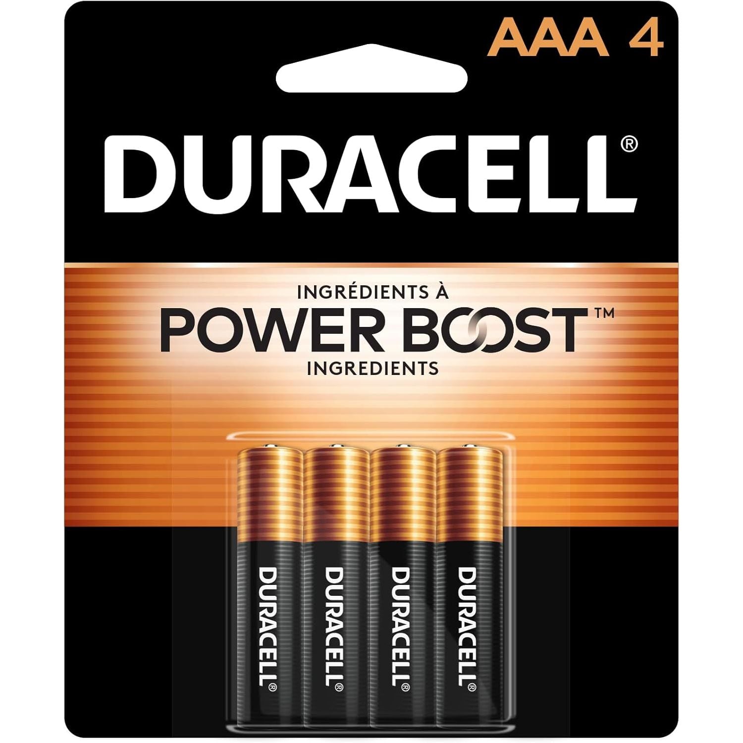 Buy now Duracell Coppertop AAA Batteries with Power Boost Ingredients, 2 Count Pack Triple A Battery with Long-lasting Power, Alkaline AAA Battery for Household and Office Devices 4 count at indiglob india