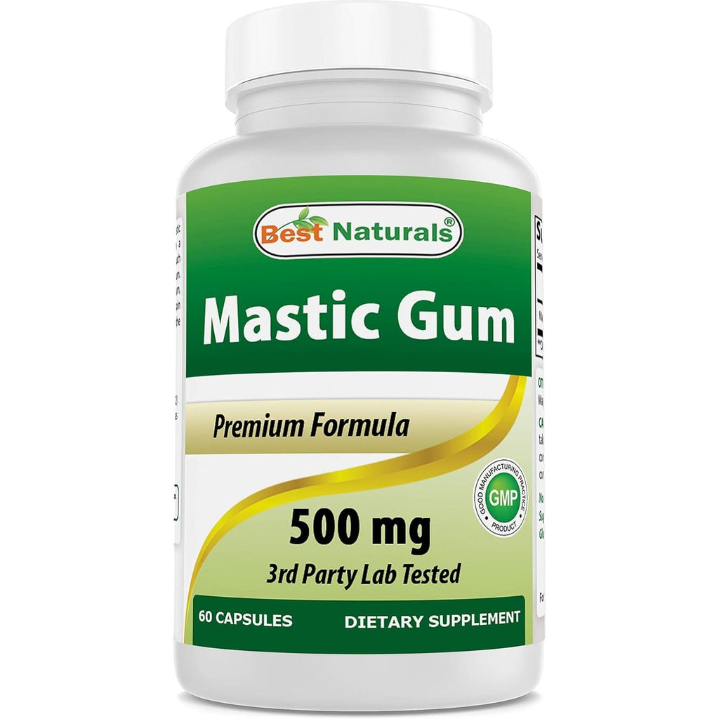 Buy now Best Naturals Mastic Gum 500 mg 60 Capsules at indiglob india