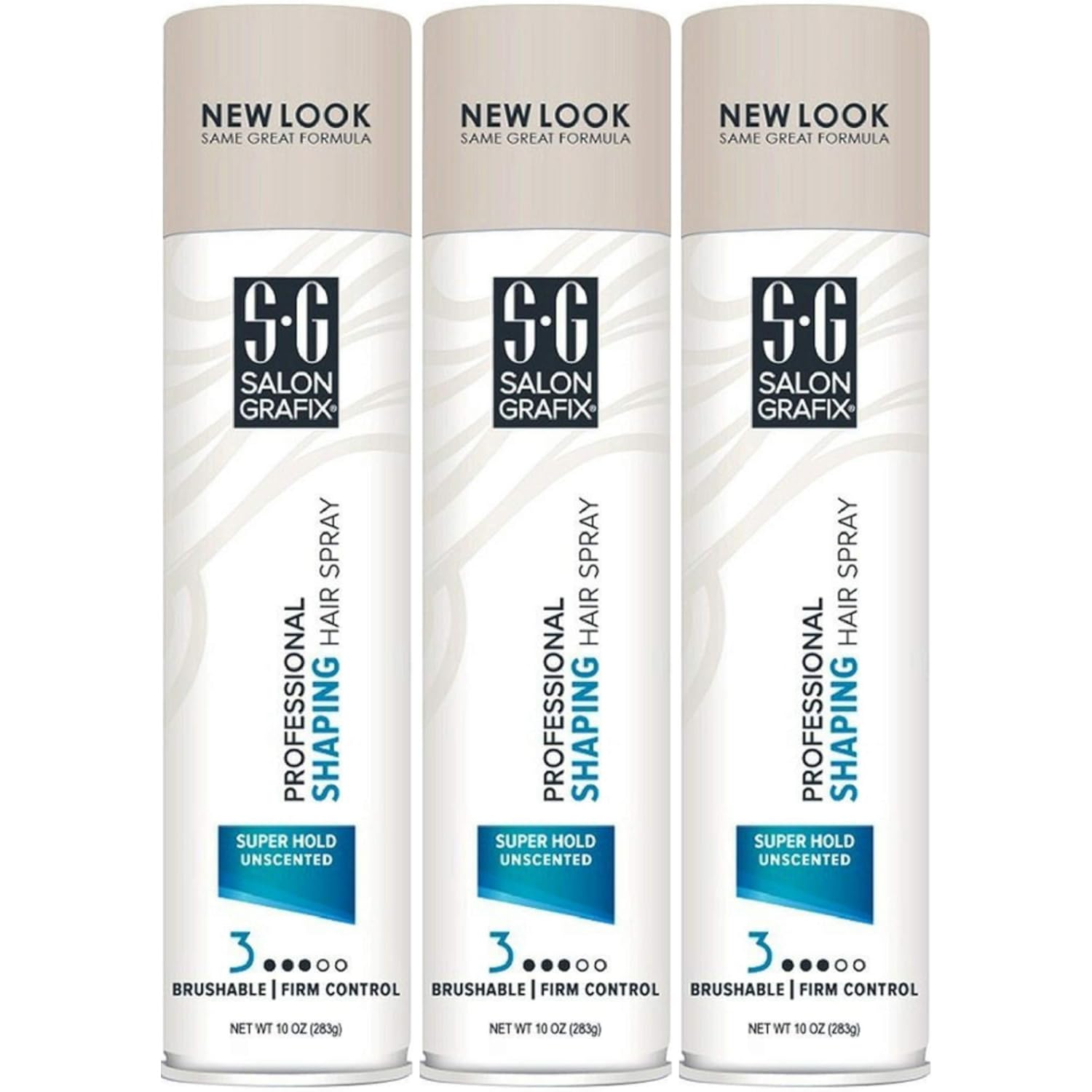 Buy now Salon Grafix Professional Super Hold Unscented Shaping Hair Spray, 10-Ounces (3 pack) at indiglob india