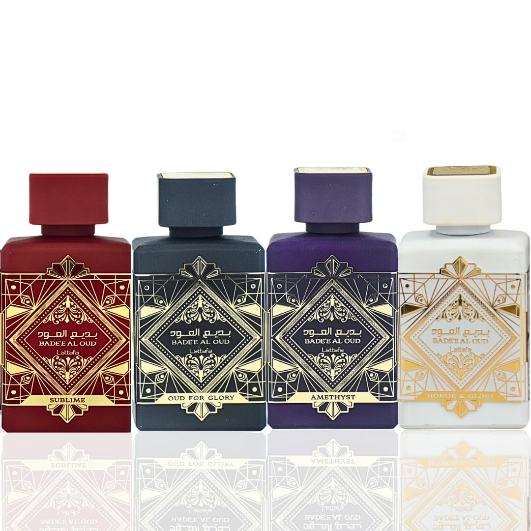 Buy now Lattafa Perfumes Bade'e Al Oud, Oud for Glory for Unisex Eau de Parfum Spray, 3.4 Ounce at indiglob india