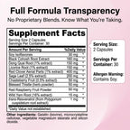 Menopause & Perimenopause Supplements for Women - Hot Flashes Relief