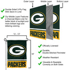 Green Bay Packers Double Sided Garden Flag