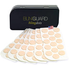 Buy now BlingGuard 90 Dots Heavy Earring Lobe Support - Made in USA - Hypoallergenic Memory Foam Earring Backs for Droopy Ears, Prevent Sagging & Drooping at indiglob india