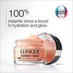Buy now Clinique Hydration Heroes Gift Set | Moisture Surge 100H Moisturizer | Moisture Surge Overnight Mask | Lip Treatment | Hydrating + Glow | Includes 3 Travel Size Pieces at indiglob india
