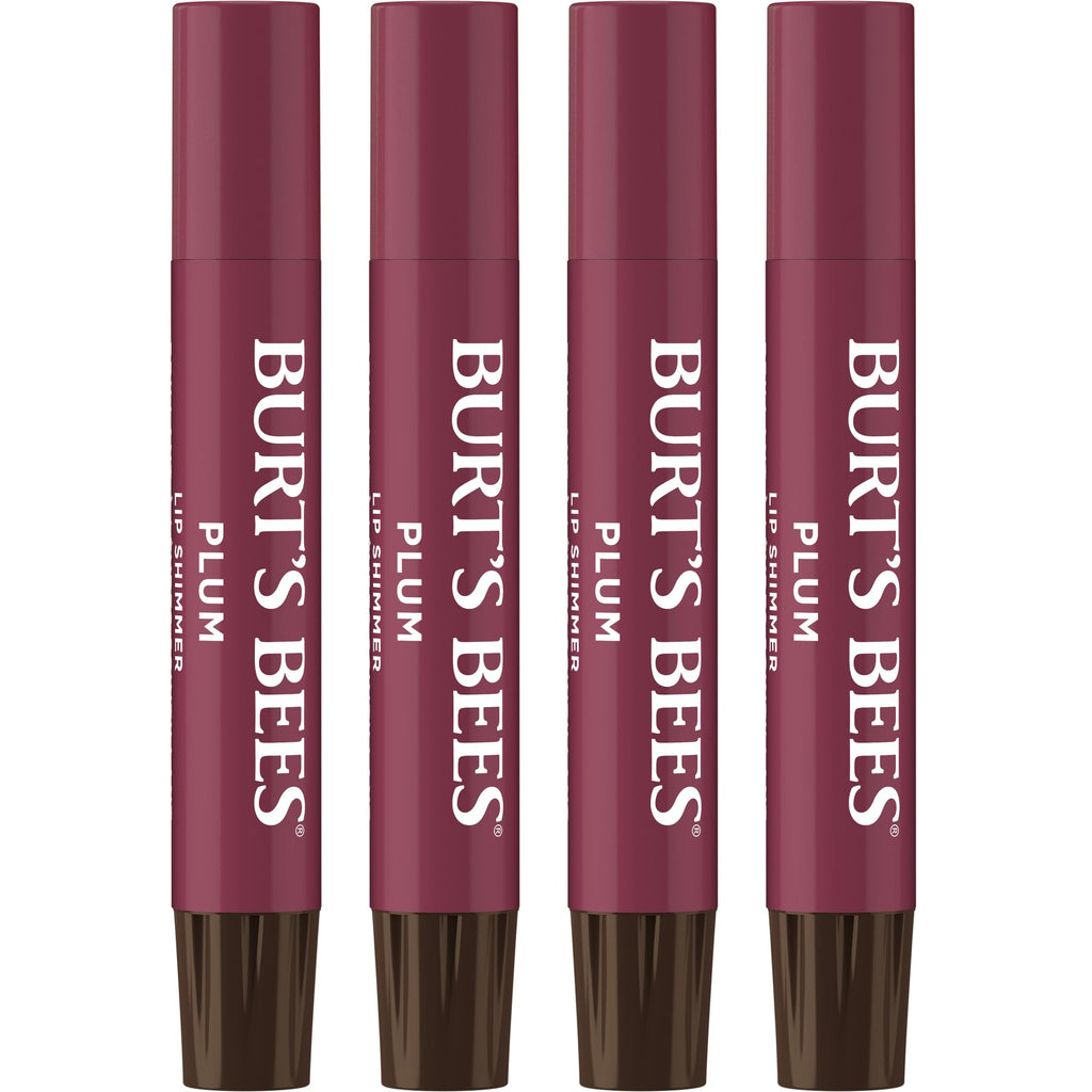 Buy now Burt's Bees Shimmer Lip Tint Set, Tinted Lip Balm Stick, Moisturizing for All Day Hydration with Natural Origin Glowy Pigmented Finish & Buildable Color, Caramel (4-Pack) at indiglob india