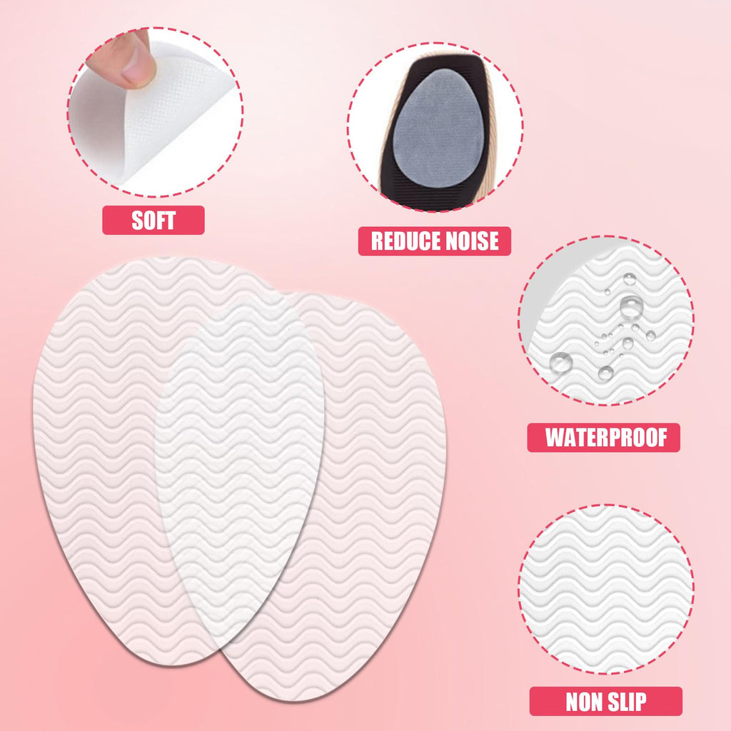 8Pcs Non Slip Shoe Pads, Invisible Shoe Sole Protector to Prevent Skid