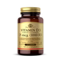 Solgar Vitamin D3 (Cholecalciferol) 25 MCG (1000 IU), 180 Servings | Helps Maintain Healthy Bones & Teeth - Immune System Support - Non-GMO, Gluten Free, Dairy Free, Kosher