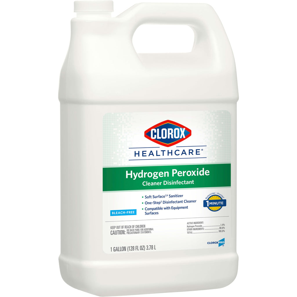 Buy now Clorox Healthcare Hydrogen Peroxide Cleaner Disinfectant Refill, Bleach Free, 128 Fluid Ounces (Package May Vary) at indiglob india