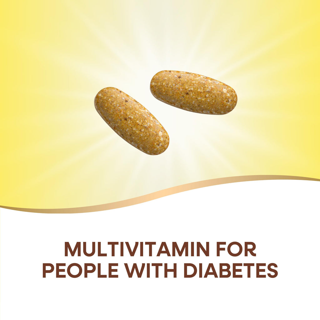 Nature's Way Completia Diabetic Multivitamin, Provides Essential Nutrients, with Alpha Lipoic Acid, Cinnamon, Fenugreek, Taurine, Lutein, High Potency B-Vitamins, 60 Tablets (Packaging May Vary)