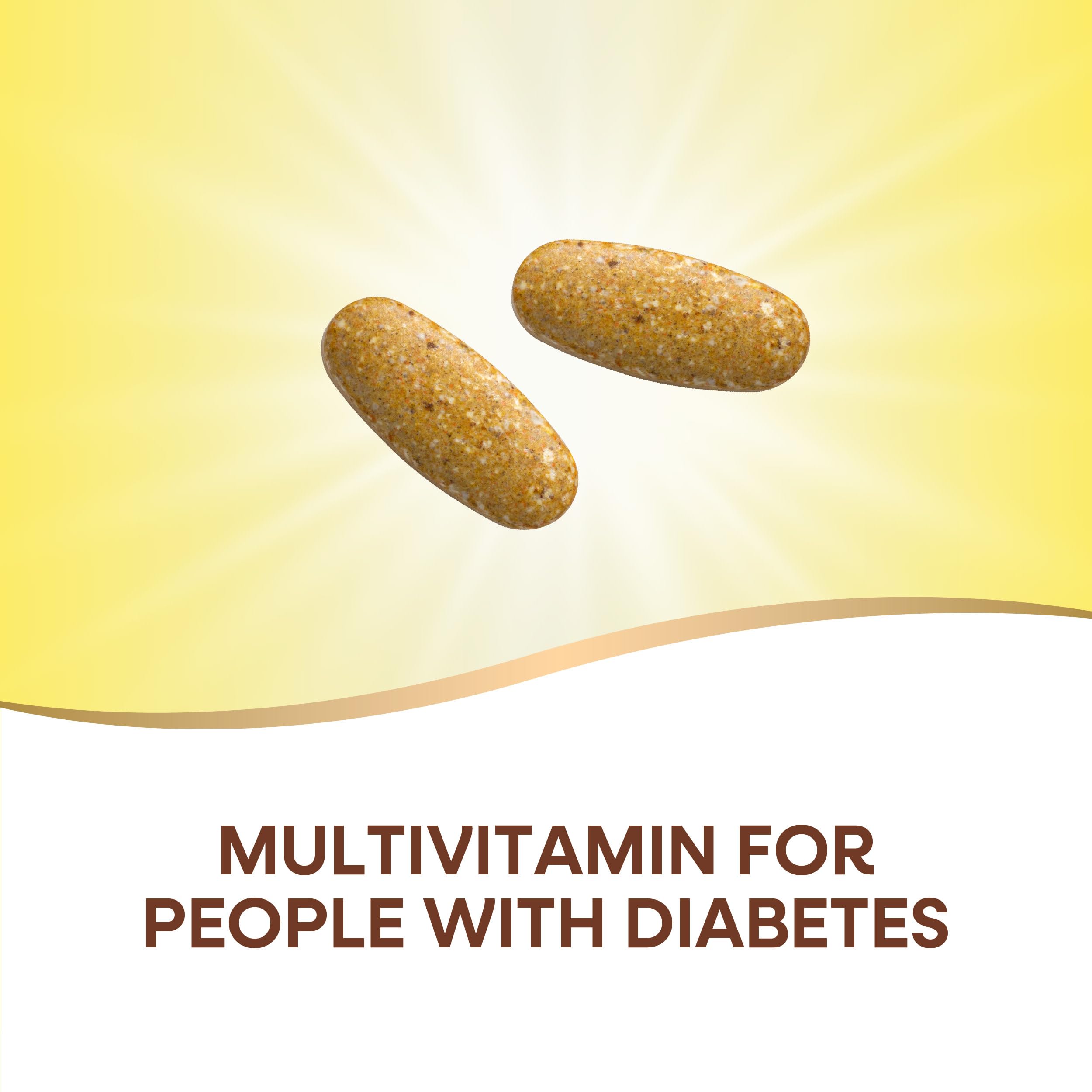 Nature's Way Completia Diabetic Multivitamin, Provides Essential Nutrients, with Alpha Lipoic Acid, Cinnamon, Fenugreek, Taurine, Lutein, High Potency B-Vitamins, 60 Tablets (Packaging May Vary)