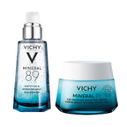 Vichy Mineral 89 Booster, Pure Hyaluronic Acid Serum for Face with Polyglutamic Acid for Skin Barrier Repair, Plumps & Hydrates, Lightweight Hydrating Serum, Oil-Free, Non-Sticky