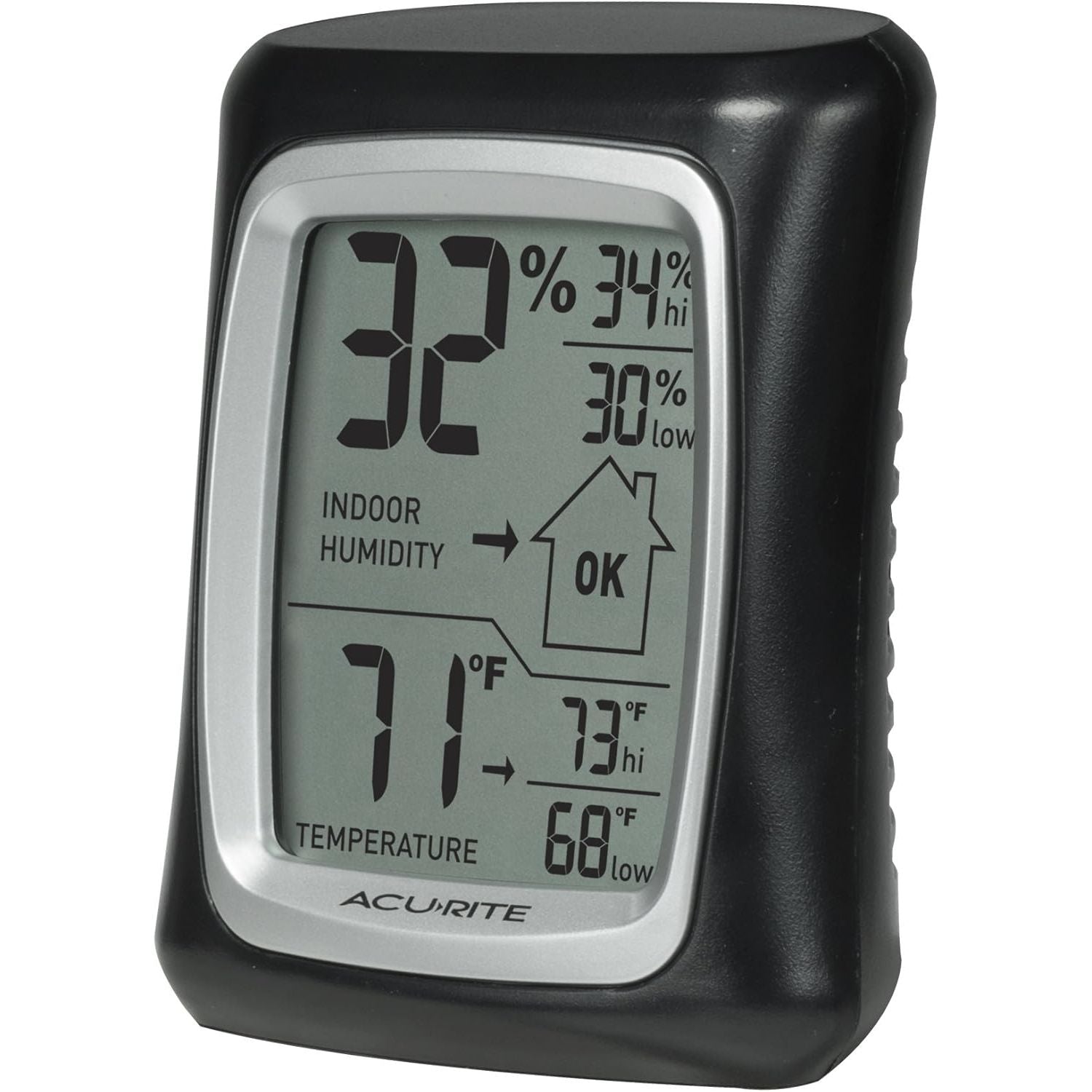 Buy now AcuRite Wireless Digital Indoor Thermometer and Hygrometer Monitor for Inside Temperature and Humidity Measurements (00613) 3" h x 2.5" w x 1.3" d at indiglob india