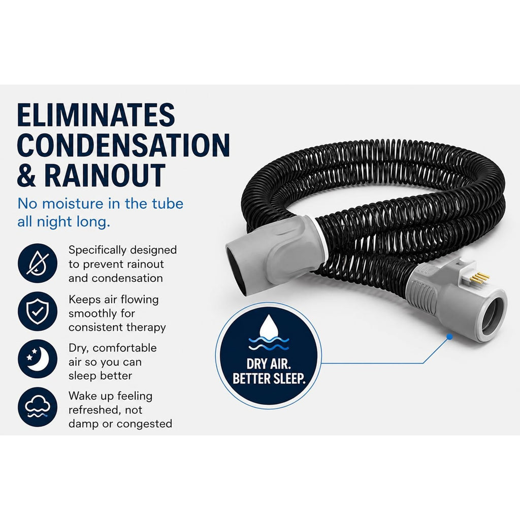 Climate line Tube for airsense 11 and aircurve 11-6 Foot Long - eliminates rainout and Condensation