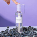 Buy now Glow Recipe Blueberry Bounce Exfoliating Face Wash - Foaming Facial Cleanser, Makeup Remover & Clarifying Mask - Hydrating Hyaluronic Acid & Gentle AHA for Sensitive Skin - Korean Skincare, 160ml at indiglob india