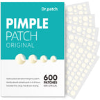Pimple Patches for Face - 4 Size 600 Counts Acne Patches, Hydrocolloid Patches for Covering Zits and Blemishes, Spot Stickers with Salicylic Acid, Tea Tree Oil & Calendula Oil
