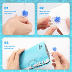 Lemon Legend Swimming Nose Clip, Silicone Waterproof Pool Nose Plugs for Kids (Age 7+) and Adults with Storage Bag, 10 Packs, Multi-Color