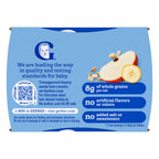 Gerber Stage 2 Fruit and Cereal Variety Pack, 4 Oz, 32 Pack