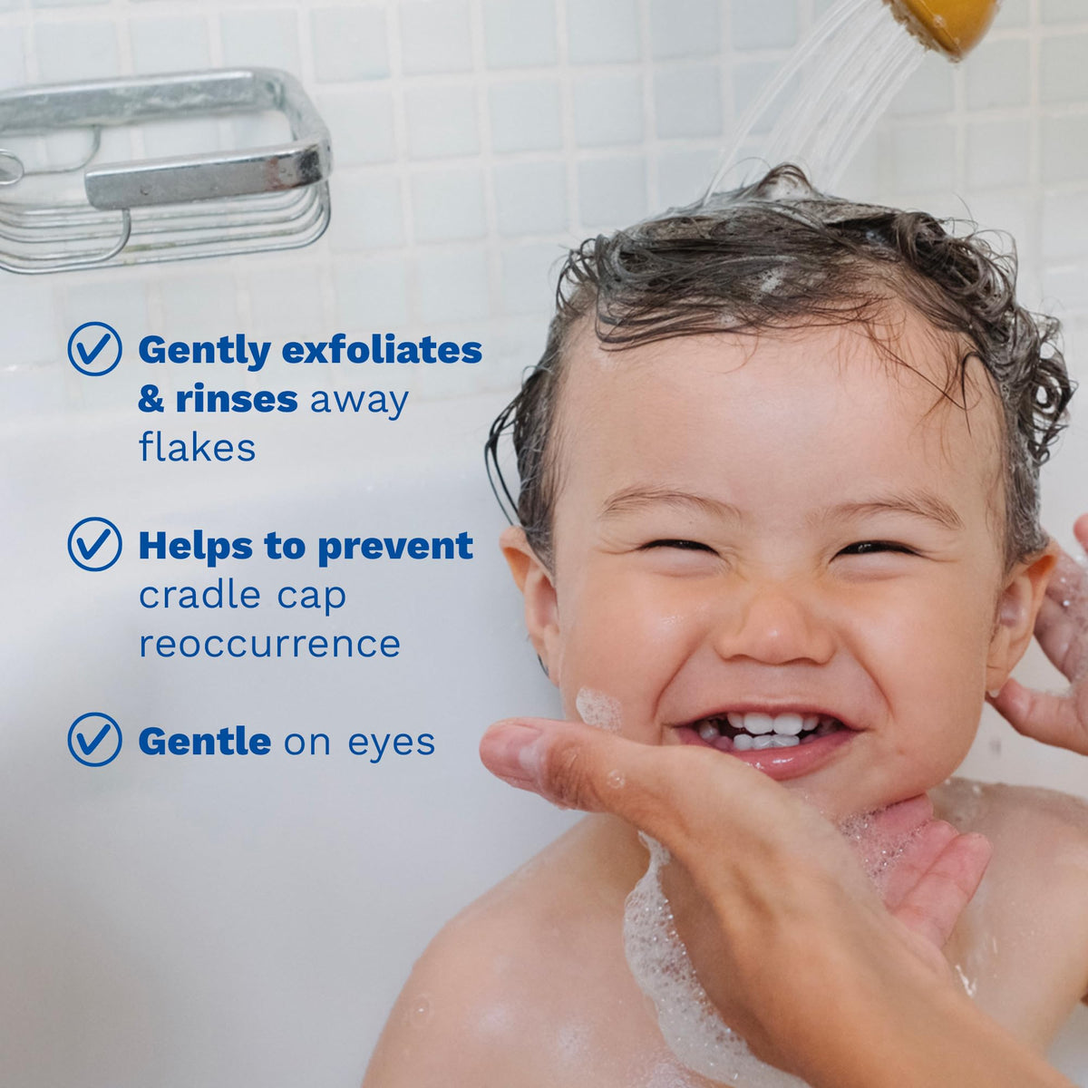 Mustela Foam Shampoo for Newborns - Baby Shampoo for Cradle Cap with Naturally Derived Avocado Oil Polyphenols - Fragrance-Free - 5.07 fl. oz