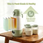 Portable Bottle Warmer for Travel,Fast Heating & Milk Warmer On The Go
