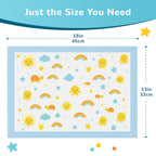 SunnyGuard Disposable Changing Pads for Baby 13 x 18 Inches, 50 Count