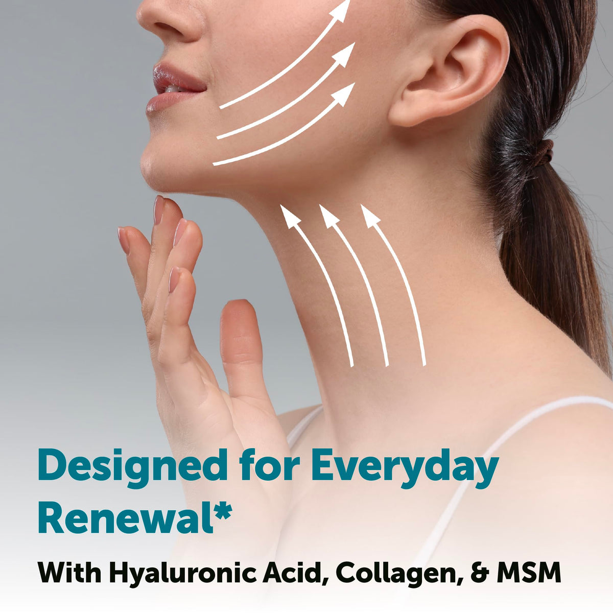 Hyaluronic Acid Complex 3000mg with Collagen & MSM, 240 Veg Capsules