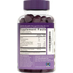 Viva Naturals Black Elderberry Vitamin C and Zinc Immune Support Gummies for Adults, Sambucus Elderberry Gummies with Raspberry Rush Flavor, USDA Organic, Non-GMO, (120 Count)
