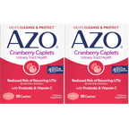 AZO Cranberry Pills for Urinary Tract Health for Women & Men, 50 Caplets | Made with Pacran Cranberry Powder, Sugar-Free Caplets, Bladder Support, 1 Serving Equals 1 Glass of Juice