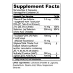1MD Nutrition LiverMD - Liver Support Supplement | Siliphos Milk Thistle Extract & NAC - Supports Healthy Energy, Immunity & Overall Health - Liver Cleanse & Support | 60 Capsules