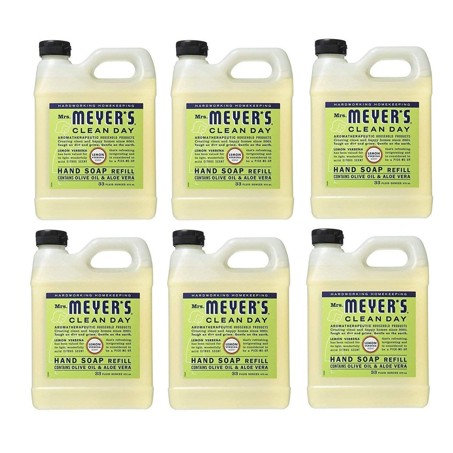 Buy now Mrs. Meyer's Clean Day 14104 Basil Scent Liquid Hand Soap, 12.5 oz. - Quantity 6 at indiglob india