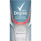 Buy now DEGREE Men Clinical Protection Sport Strength Antiperspirant & Deodorant, 1.7 Ounce, Pack of 3 (Packaging may vary) at indiglob india