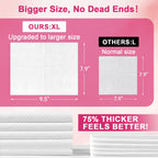 FACEMADE 100 Count (2 Packs) Face Towels Disposable