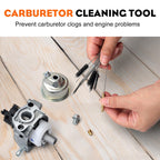 HIPA Pack-of-12 Carburetor Adjustment Tool Kit for Stihl Husqvarna Chainsaw