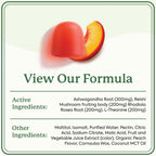 Plant People WonderCalm Mushroom & Ashwagandha Gummies, Peach Flavor 60ct | Natural Calm Gummies to Ease Stress & Boost Mood for Adults Without Sugar, Gluten or Artificial Colors, Vegan-Friendly