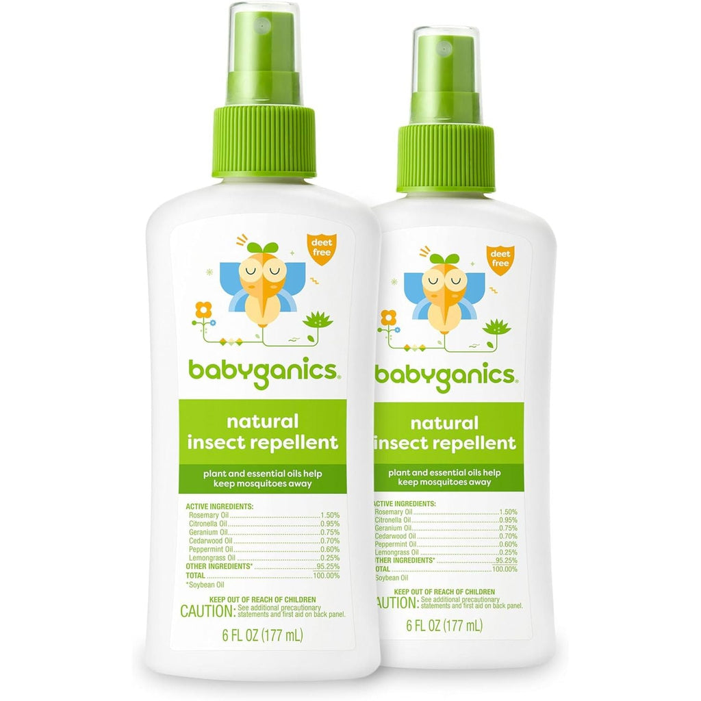 Buy now Babyganics Insect Spray, 2oz, 1 pack, Made with Plant and Essential Oils, Packaging May Vary 6 Fl Oz (Pack of 2) at indiglob india