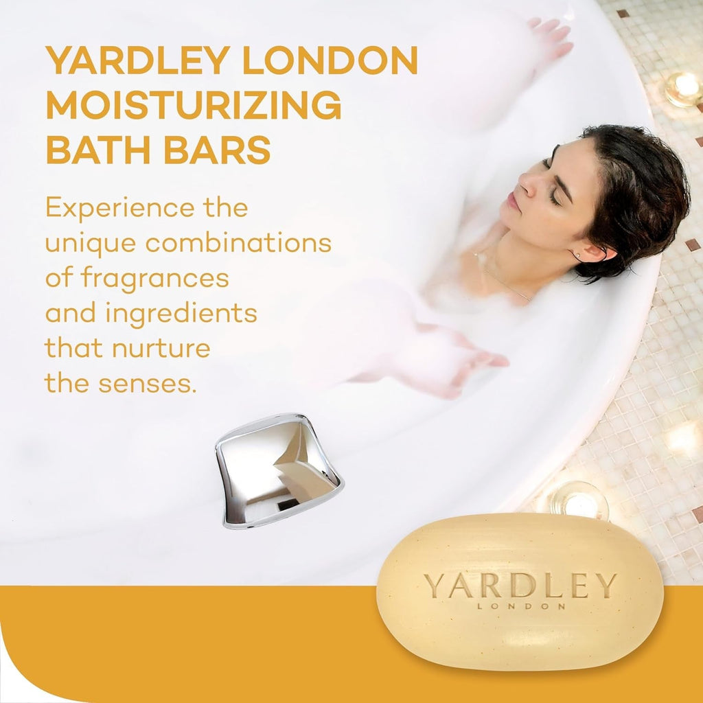 Buy now Yardley Oatmeal and Almond Bar Soap, Oatmeal & Almond, 4 Ounce at indiglob india