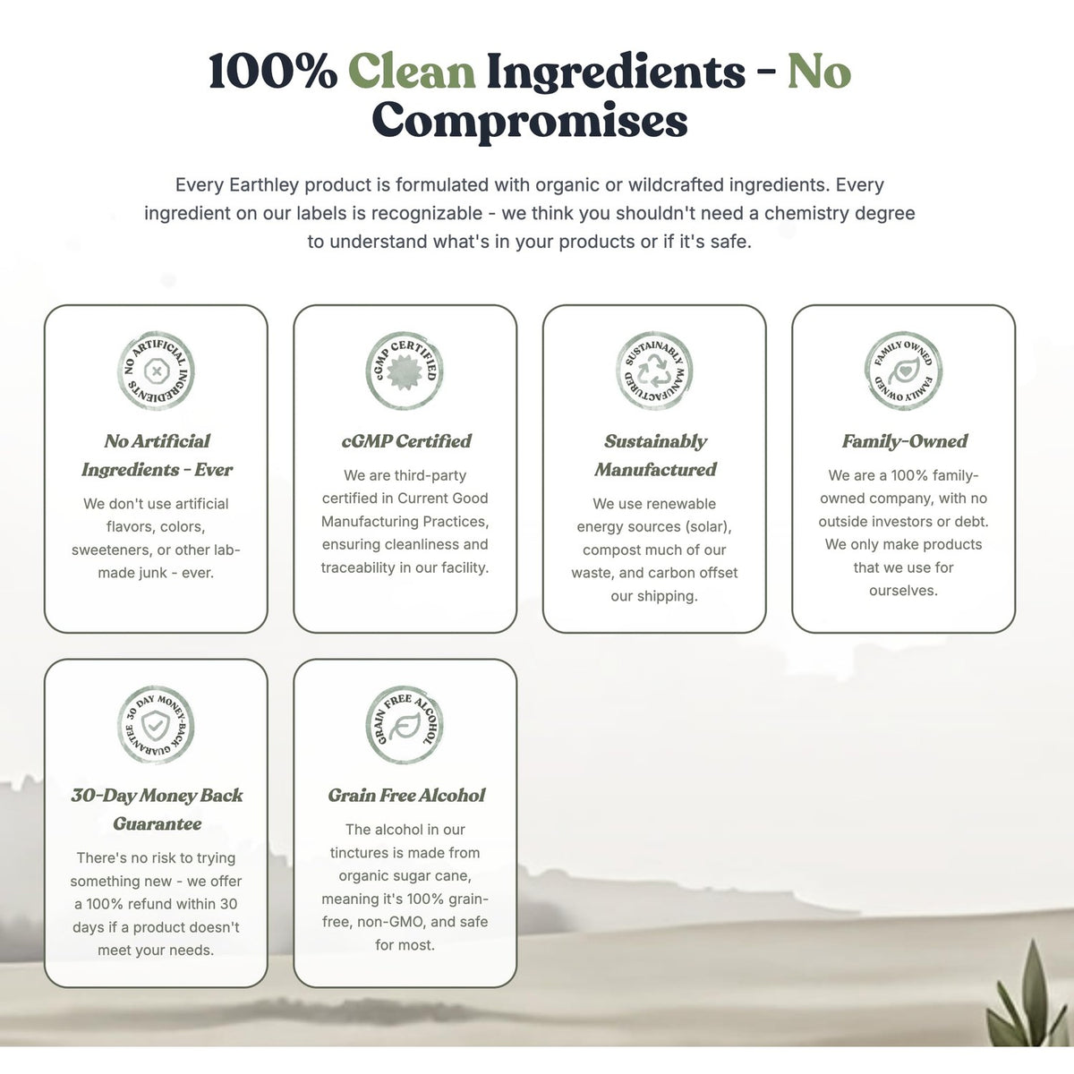 Earthley Wellness Feel Better Fast, All-Natural Relief for Minor Ailments, Echinacea, 3 Month Supply (1.69oz Glass, 1,000 Drops), Organic, Ceylon Cinnamon, Supports Immune & Digestive Health