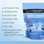 Buy now Neutrogena Makeup Remover Wipes, Daily Single Face Cleansing Towelettes, Makeup Removing Cleansing Wipes Removes Dirt & Oil, Alcohol-Free Face Towelettes, 20 ct at indiglob india