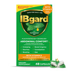 IBgard with Vitamin D, Peppermint Oil Capsules, 48 Capsules | Supports Immune and GI Health, Cramping, Bowel Urgency, Diarrhea, Constipation, Bloating, Amazon Exclusive