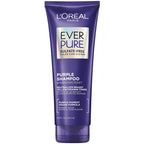 Buy now L’Oreal Paris Sulfate Free Brass Toning Purple Shampoo for Blonde, Bleached, Silver, or Brown Highlighted Hair, EverPure, 6.8 Fl Oz (Packaging May Vary) 6.8 Fl Oz (Pack of 1) at indiglob india