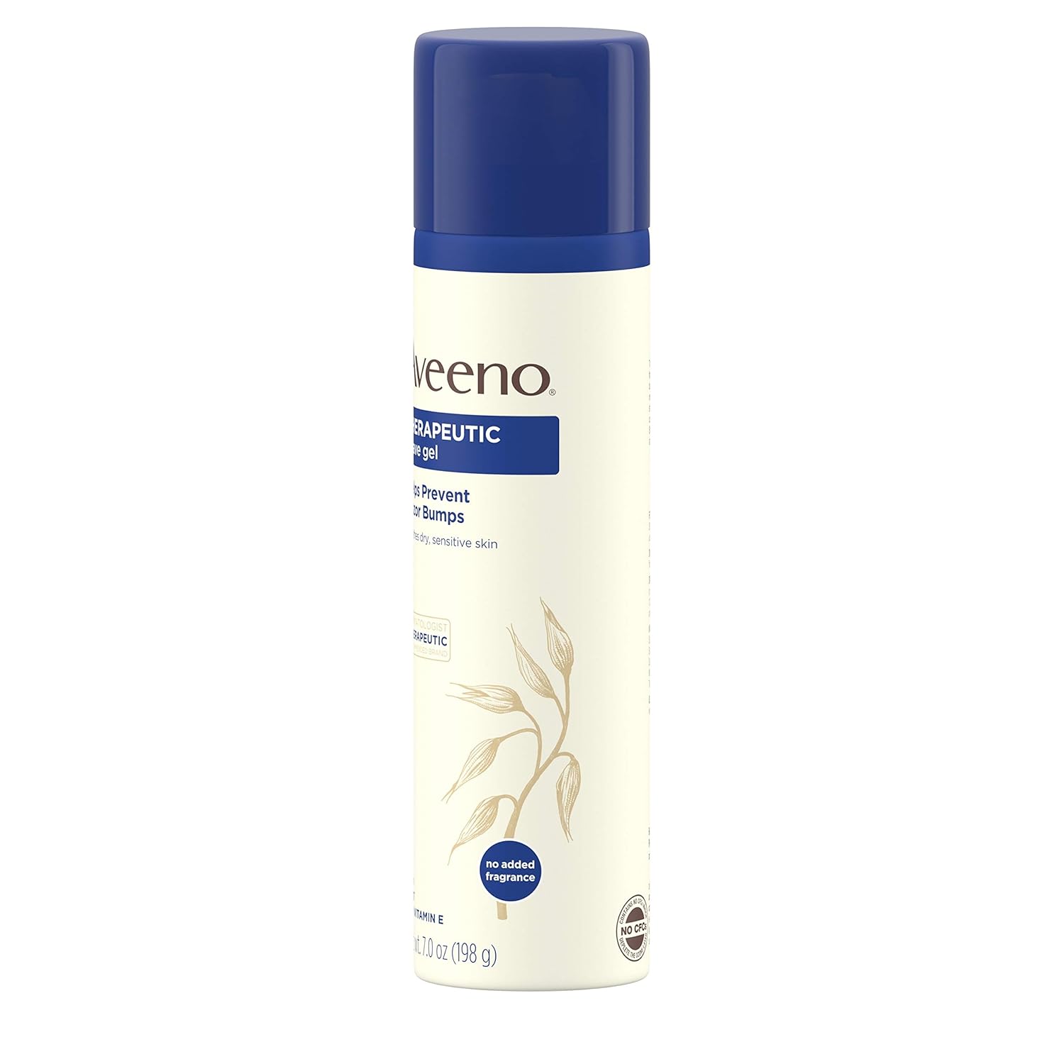 Buy now Aveeno Therapeutic Shave Gel with Oat and Vitamin E to Help Prevent Razor Bumps and Soothe Dry and Sensitive Skin, No Added Fragrances and Non-Comedogenic, 7 oz at indiglob india