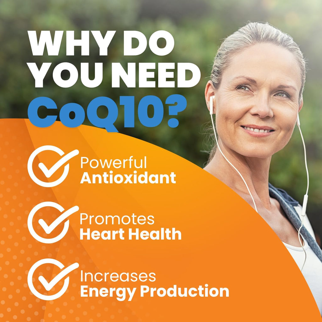 Buy now Doctor's Best High Absorption CoQ10 with BioPerine, Gluten Free Naturally Fermented, Heart Health & Energy Production, 100 mg, 60 SoFtgels at indiglob india