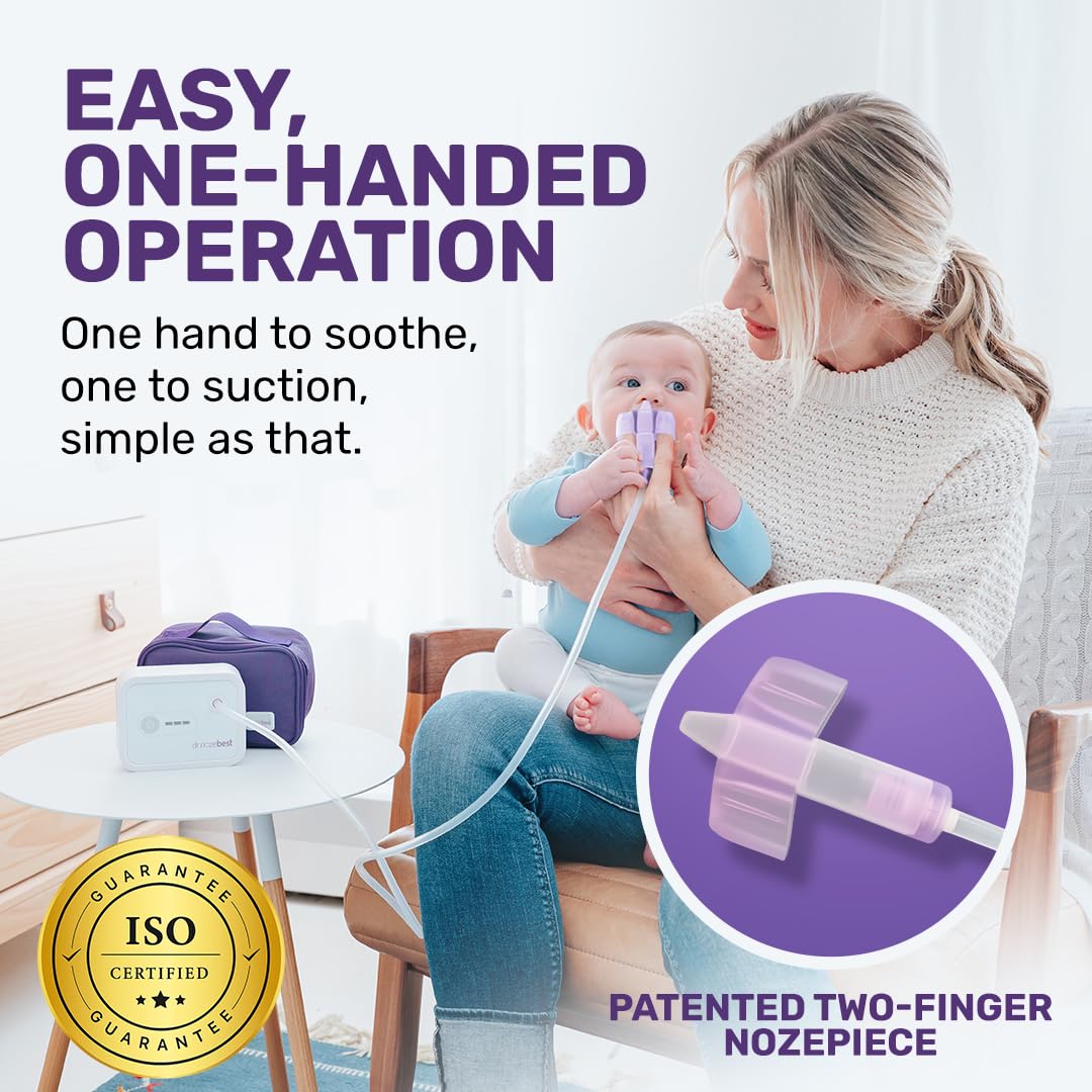 Dr. Noze Best NozeBot Electric Baby Nasal Aspirator