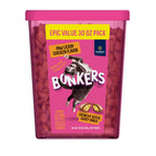 Bonkers Bites Paw Lickin Grain-Free Chicken Crunchy Cat Treats, 30 oz tub