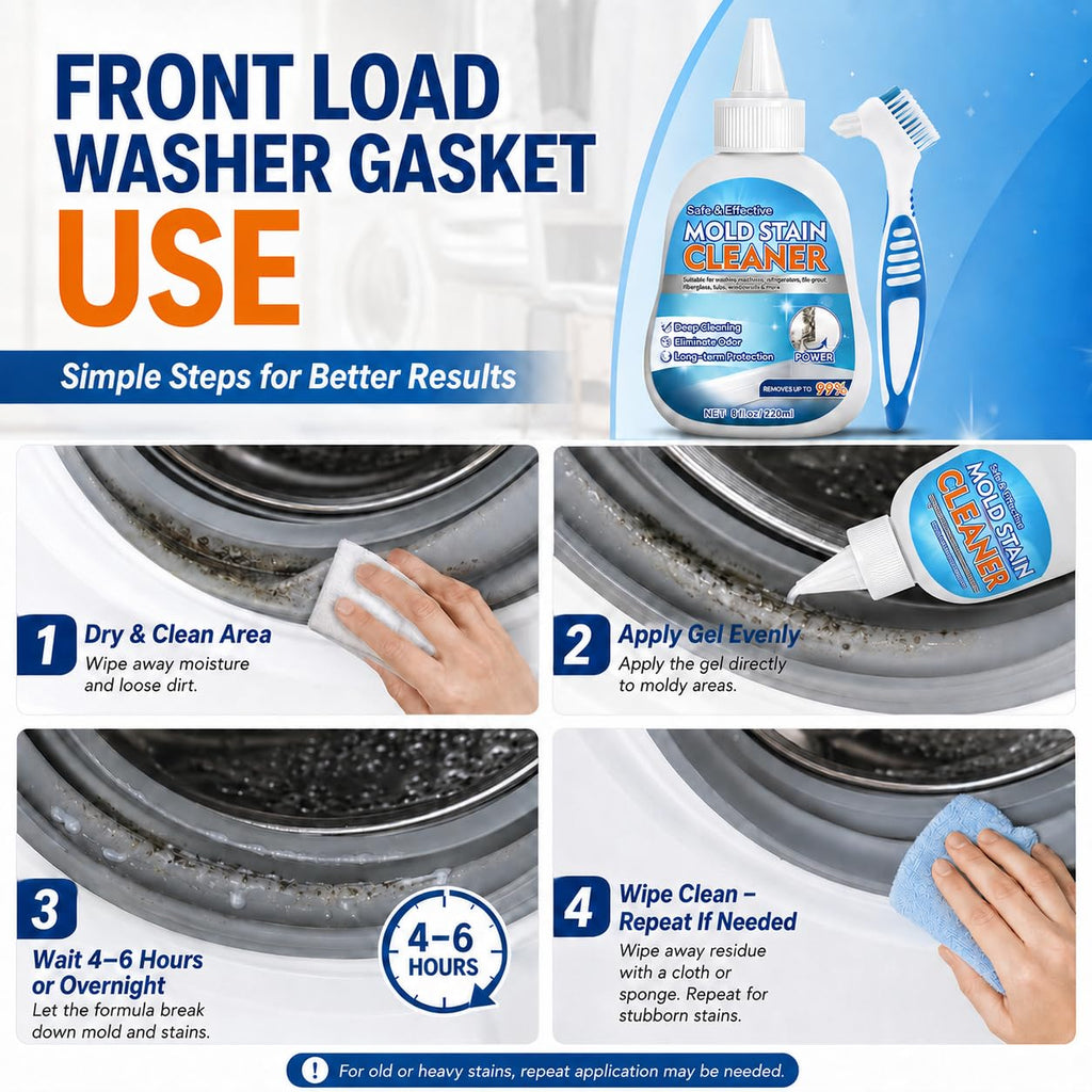 Household Stain Cleaner Washing Machine Cleaner for Washer Seal