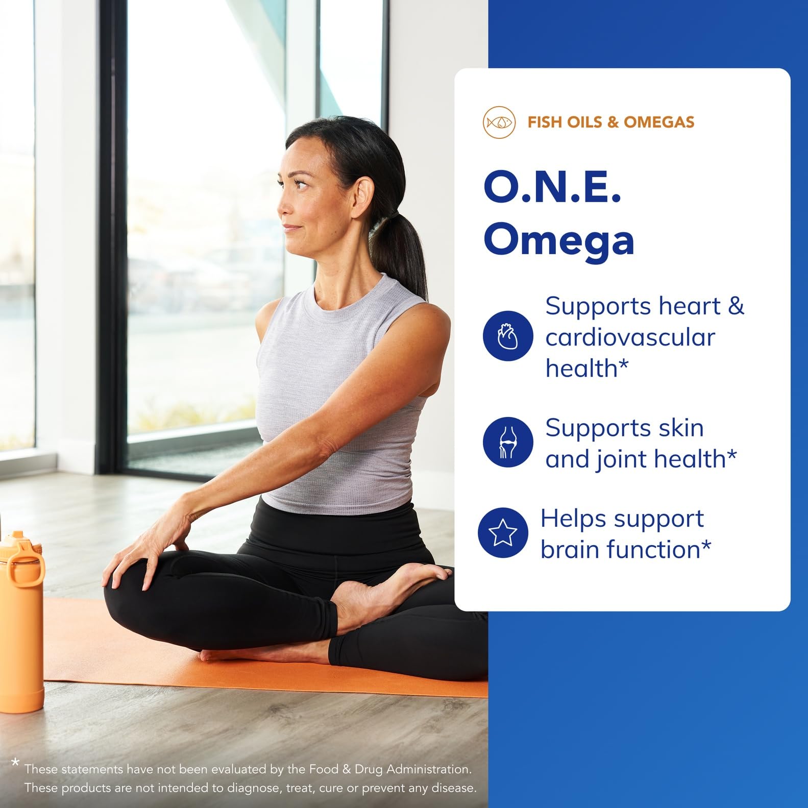 Pure Encapsulations O.N.E. Omega, 60 Softgel Capsules | Fish Oil Supplement for Heart Health, Joints, Skin, and Cognition*, Omega-3 Acids
