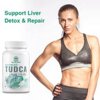 Sambugra TUDCA Liver Supplements 1100mg, 3rd Party Tested Ultra Strength Bile Salt TUDCA Supplement, Liver Support for Detox Cleanse and Repair, 120 Capsules