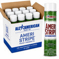 White Athletic Field Marking Spray Paint - 1 Case Pack (12 Cans) 18 oz of Paint per Can
