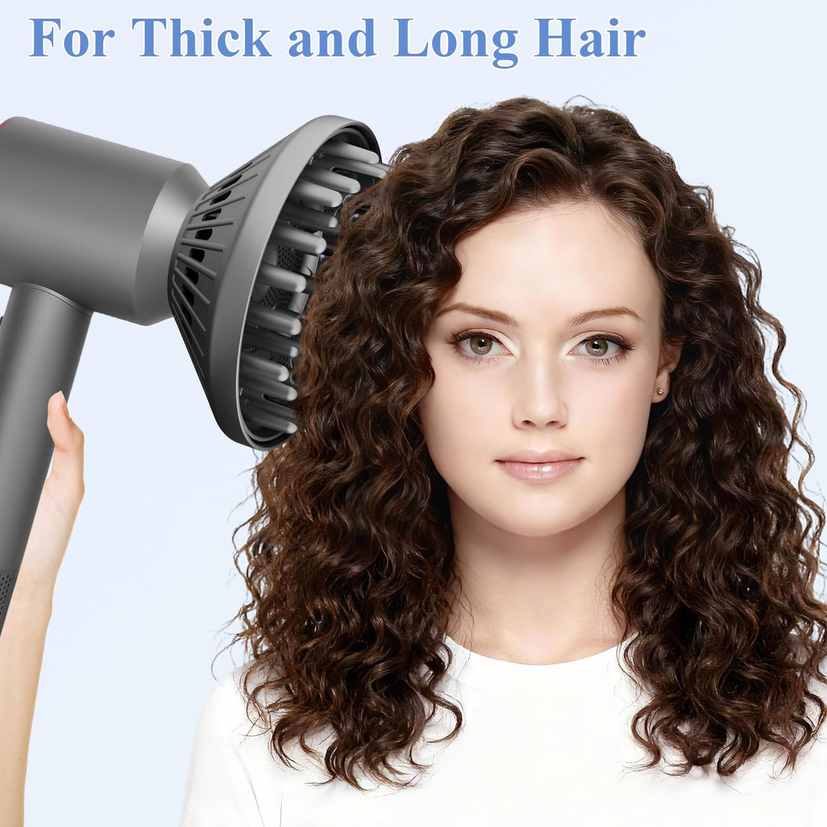 6-Inch Diffuser for Dyson Supersonic Hair Dryer Attachment